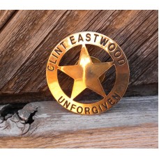 Clint Eastwood "Unforgiven" Premium Badge from Premiere
